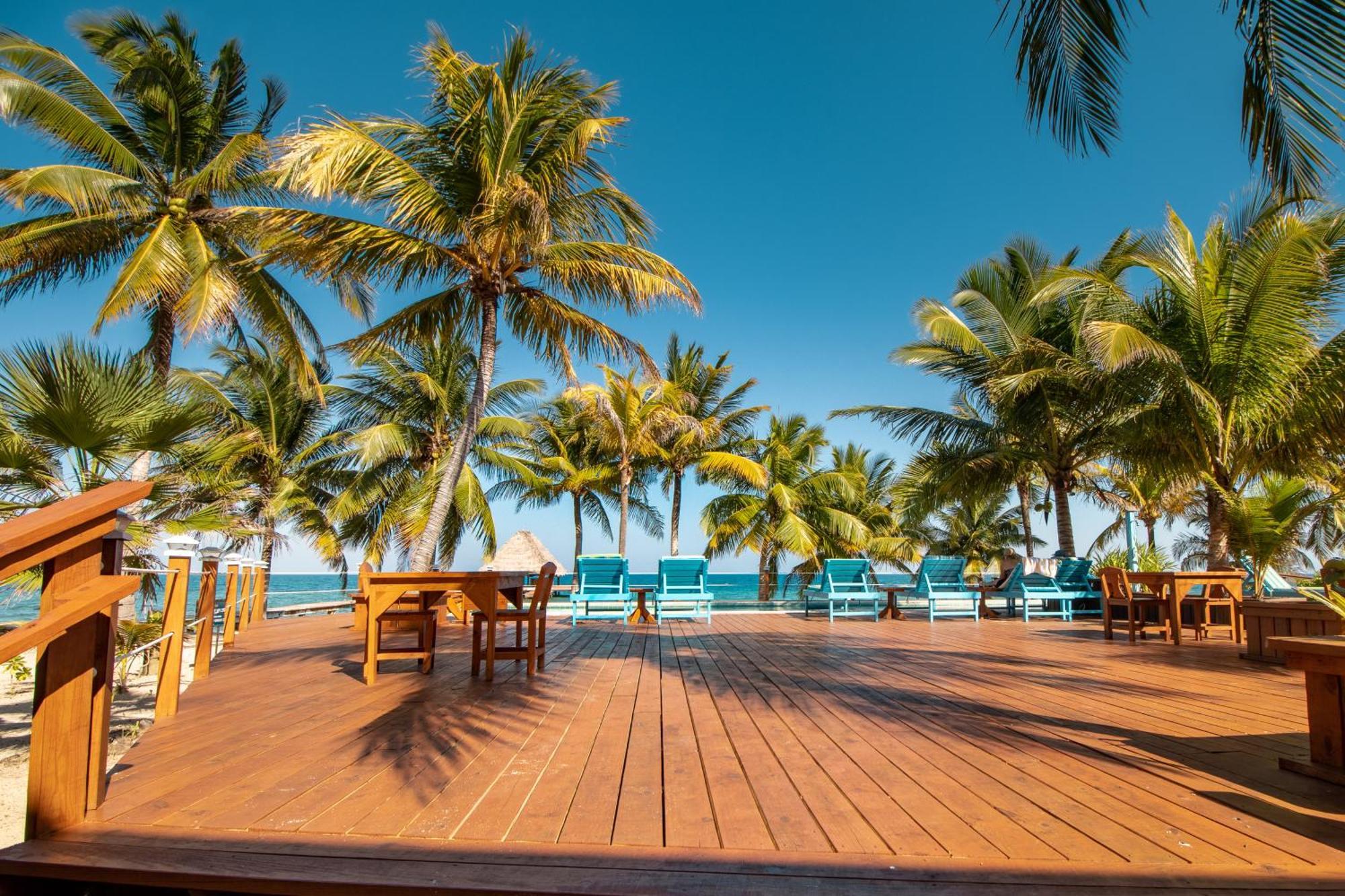 Beachside Villas Gold Standard Certified Placencia Ruang foto