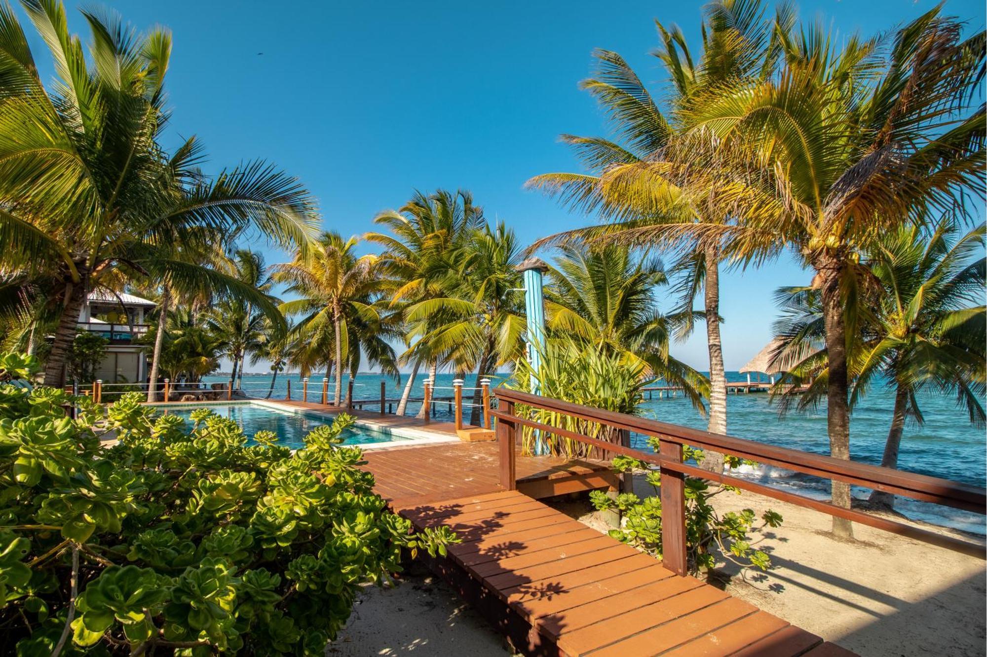 Beachside Villas Gold Standard Certified Placencia Ruang foto