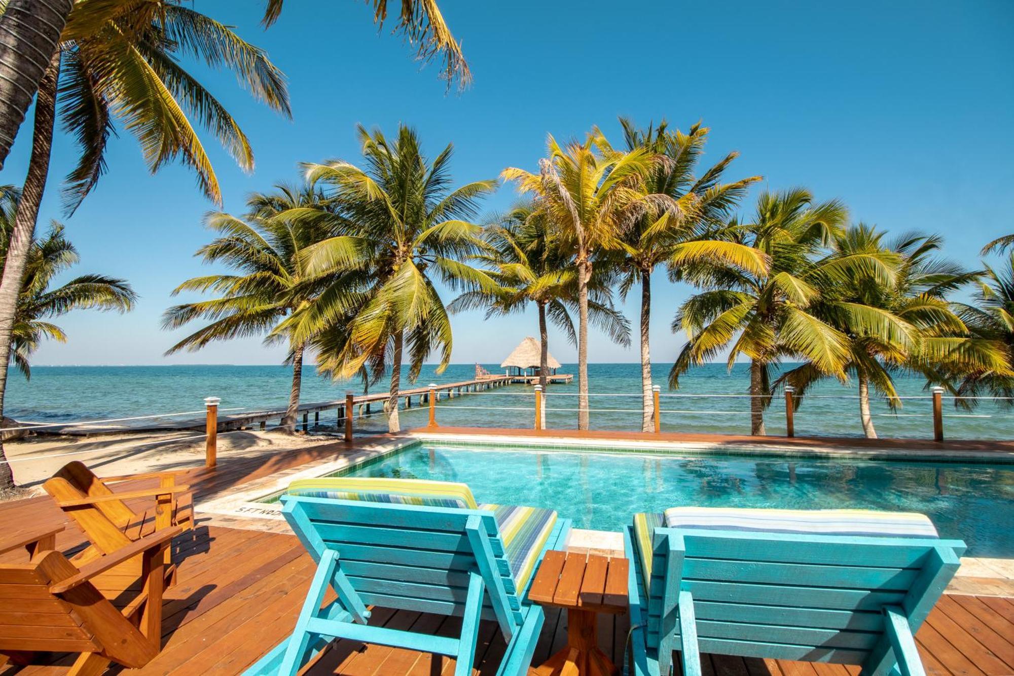 Beachside Villas Gold Standard Certified Placencia Ruang foto
