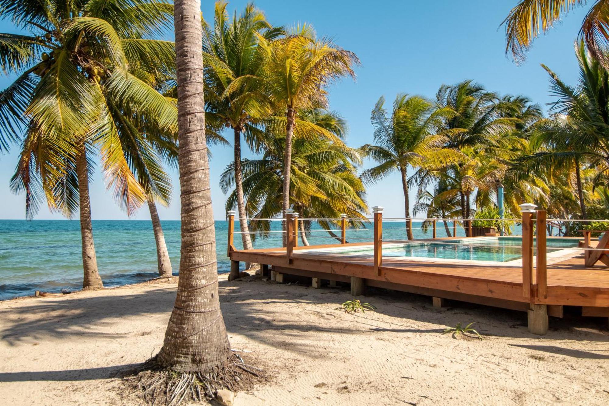 Beachside Villas Gold Standard Certified Placencia Ruang foto