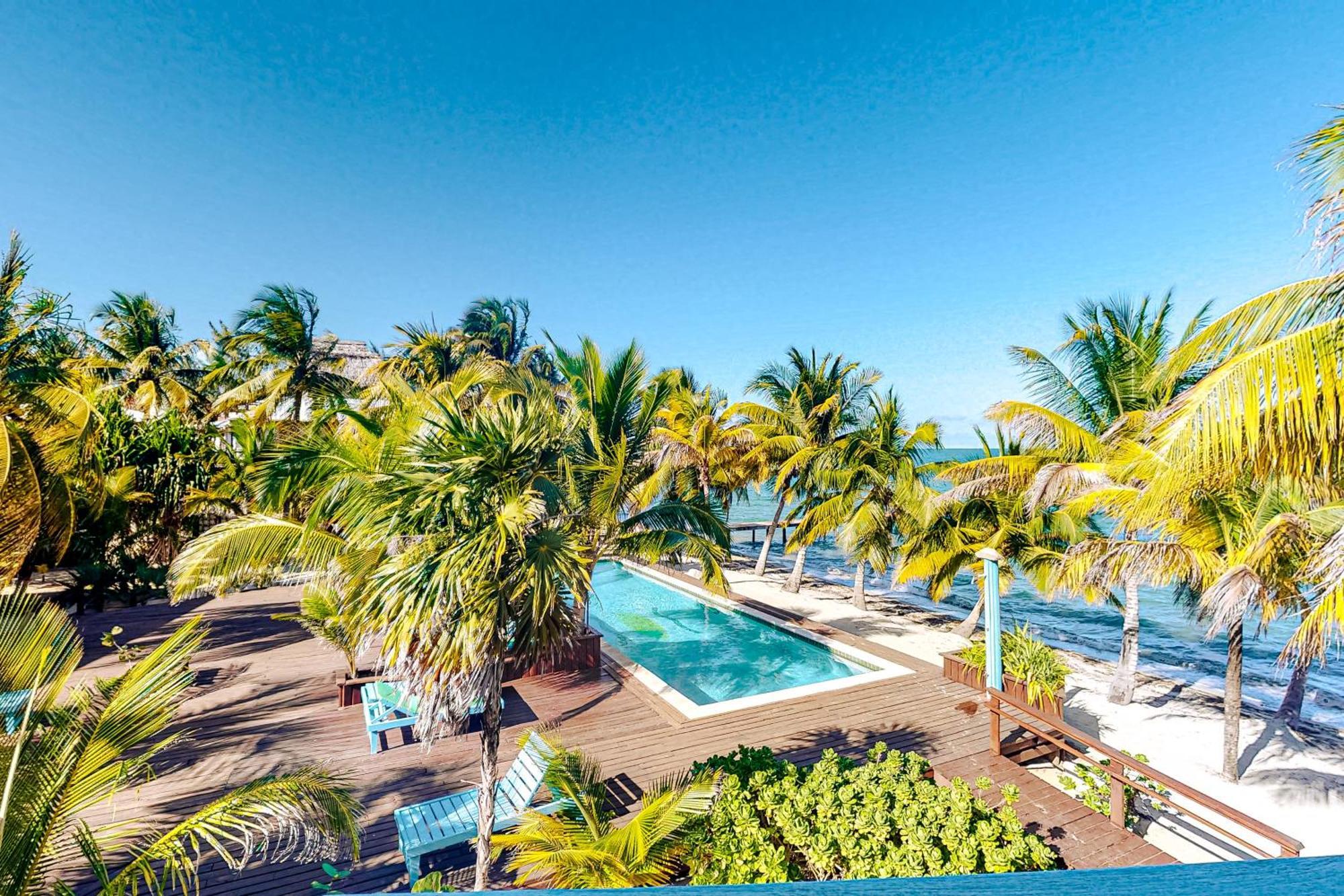 Beachside Villas Gold Standard Certified Placencia Ruang foto